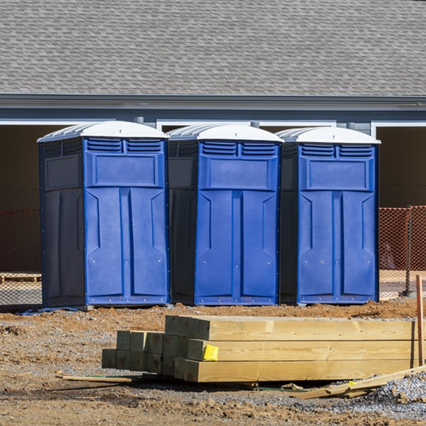 can i customize the exterior of the portable restrooms with my event logo or branding in Ney